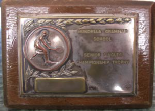 Tennis Senior Singles Trophy